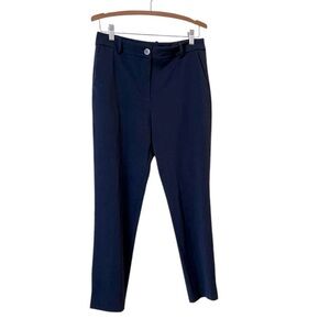 J. Crew K2915 Navy Blue Ankle Pants Work Trousers, 10